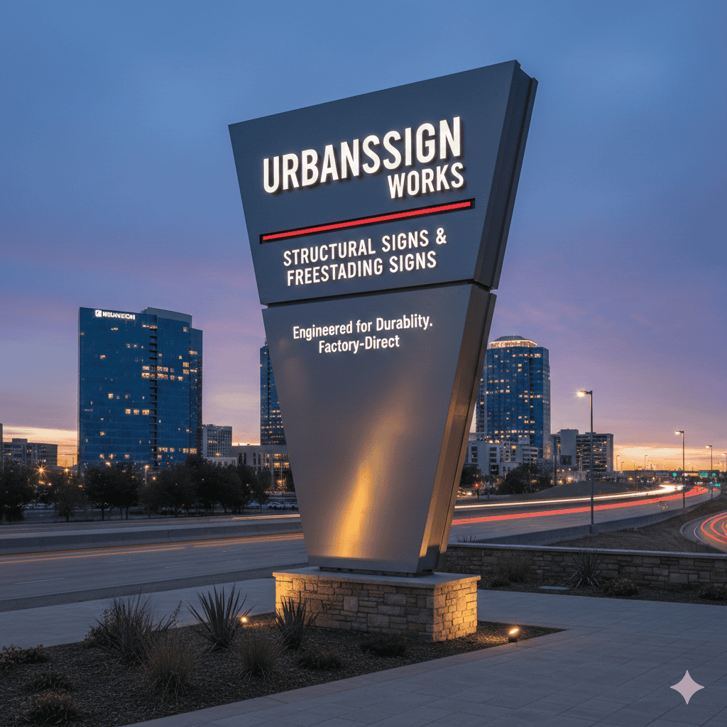 STRUCTURAL SIGNS & FREESTADING SIGNS